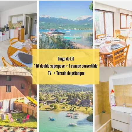 Vue Sur & Terrasse - Parking Prive Apartamento Duingt