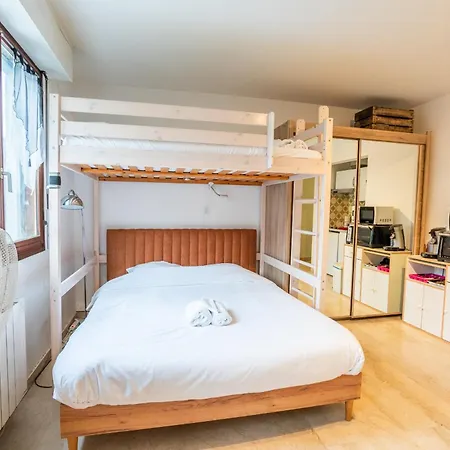 Vue Sur & Terrasse - Parking Prive Apartamento